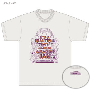 JAMS' オフィシャルTシャツ　バニラホワイト